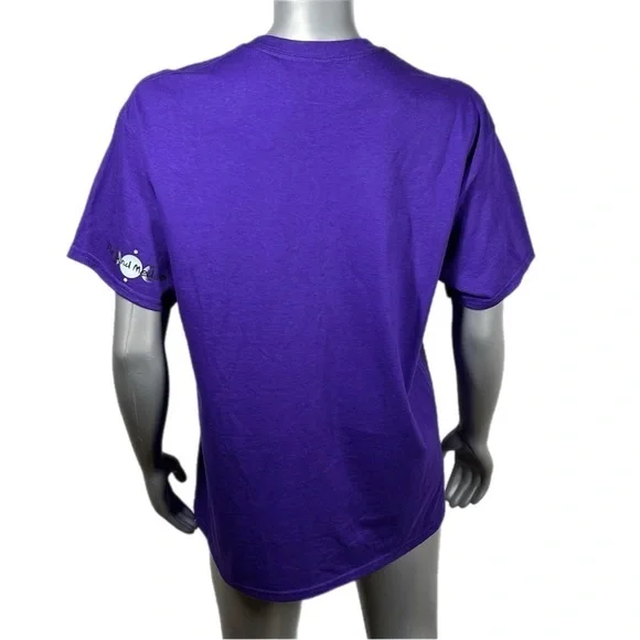 The Blind Medium | Purple Short Sleeve T Skeleton Heart Hands Graphic Print - Picture 6 of 11